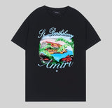 AMIRI EDEN ROCK AIRBRUSH T-SHIRT