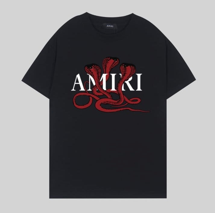 AMIRI GLITTER POISON LOGO SKATER T-SHIRT