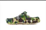 BAPE X CROCS CLASSIC CLOG ABC CAMO-GREEN