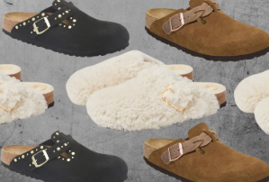 BIRKENSTOCK BOSTON TEDDY CLOGS