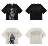 BKYS ROCK F-TERRY CROPPED T-SHIRT