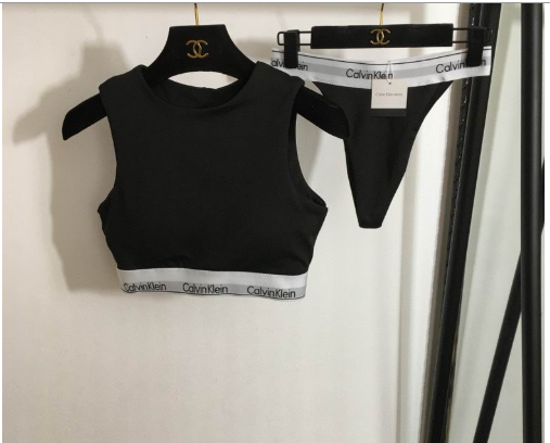 CALVIN KLEIN MODERN BRALETTE AND BIKINI SET