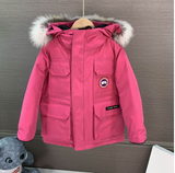 CANADA KID DOWN HOODIE COAT COMBO