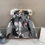 CANADA KID DOWN HOODIE COAT COMBO