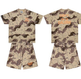 GALLERY DEPATMENT CAMO SHORT SET
