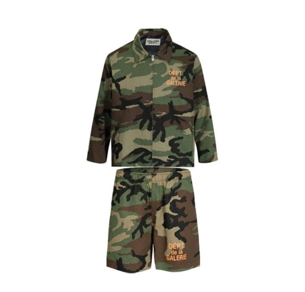 GALLERY DEPARTMENT LONG-SLEEVE SHORT SET