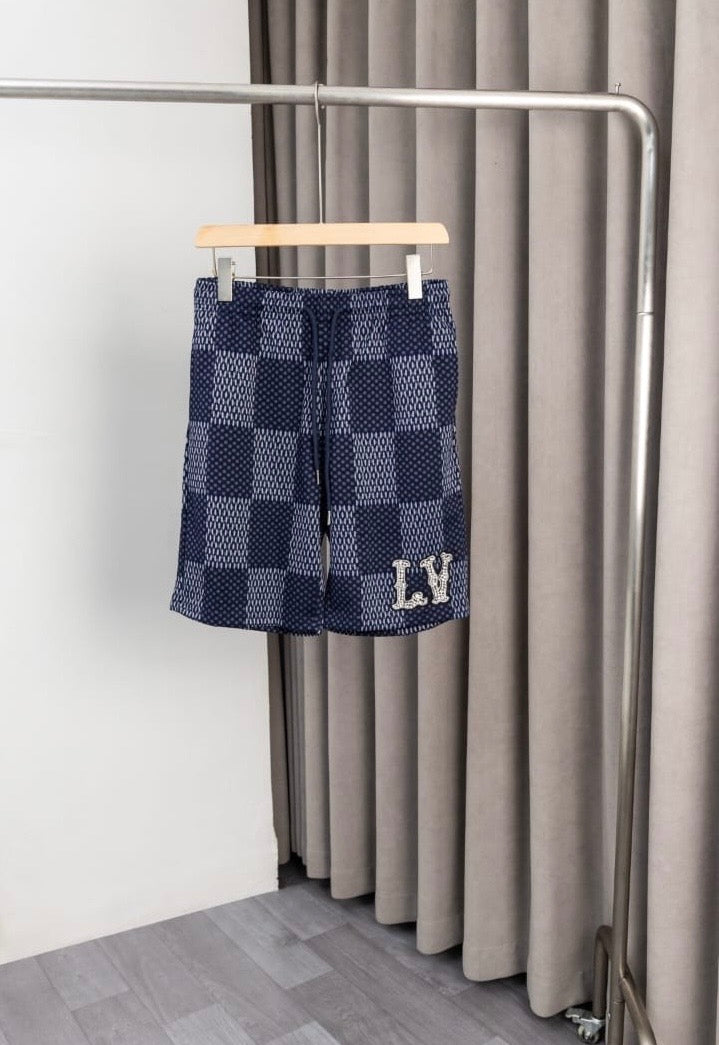 LOUIS VUITTON DAMIER LV CRYSTAL SHORT SET