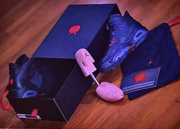 AIR JORDAN 6 BIN 23' BLACK/RED
