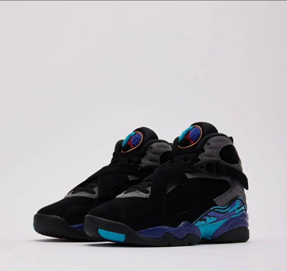NIKE AIR JORDAN 8 RETRO AQUA SNEAKER