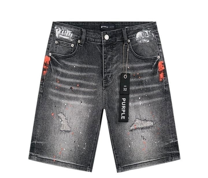 PURPLE LABEL DENIM SHORTS