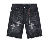 PURPLE LABEL DENIM SHORTS