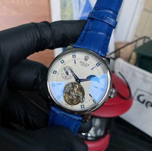 ROLEX GENEVE LEATHER STRAP