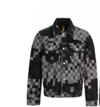 LOUIS VUITON DAMOFLAGE DENIM JACKET