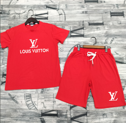 LOUIS VUITTON MEN'S SHORT SET