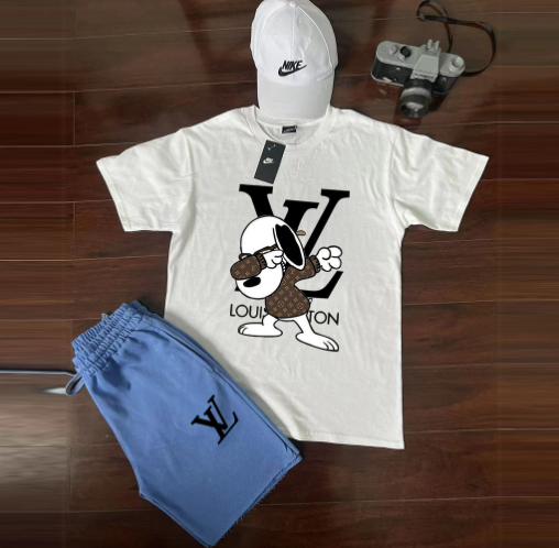 LOUIS VUITTON MEN'S SHORT SET