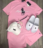 POLO MENS 2-PIECE SHORT SET