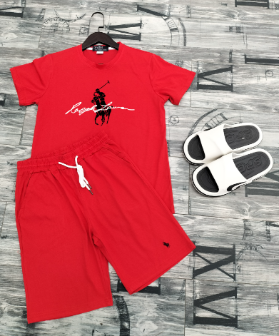 POLO MEN'S 2-PIECE SHORT SET
