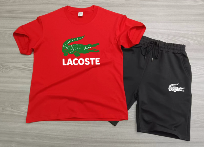LACOSTE 2-PIECE MEN'S SHORT SET