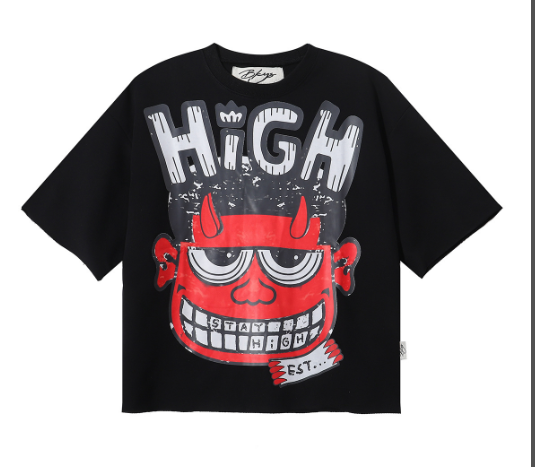 STAY HIGH CROPPED T-SHIRT