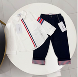 THOM BROWNE ENFANT KIDS' OUTFIT