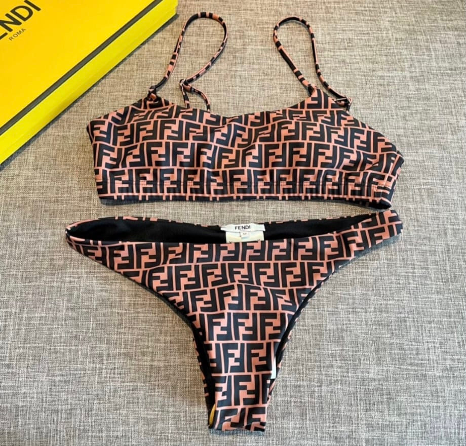 FENDI ZUCCA PRINT BIKINI