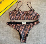 FENDI ZUCCA PRINT BIKINI