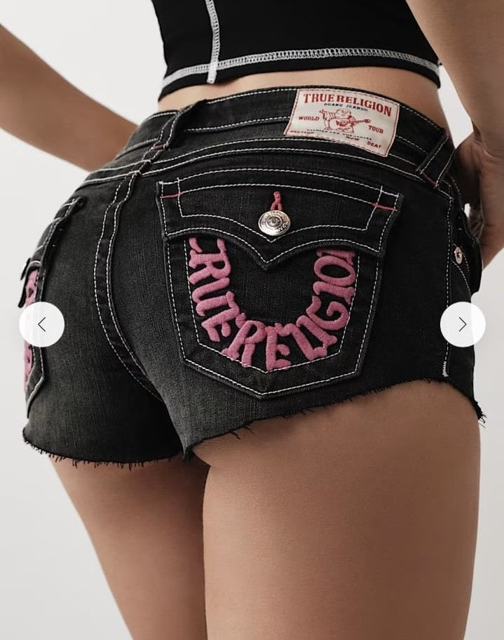 TRUE RELIGION JEAN SHORTS