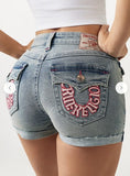 TRUE RELIGION JEAN SHORTS